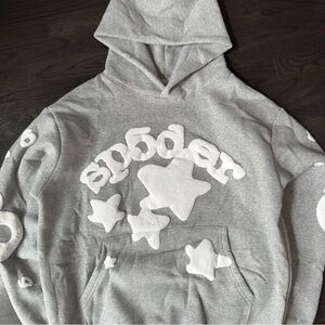 Sp5der Hoodie grey